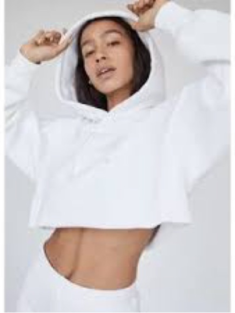 Tna Aritzia Airy AF Cropped Hoodie Size 2